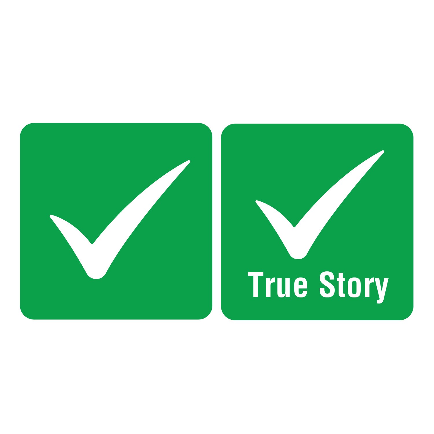 100 Icon True Story Spine Labels