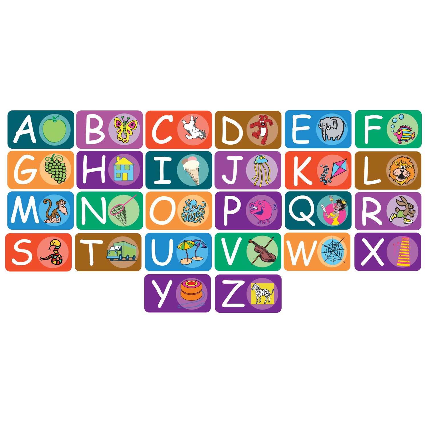 Picture Book Alphabet Labels(1300)