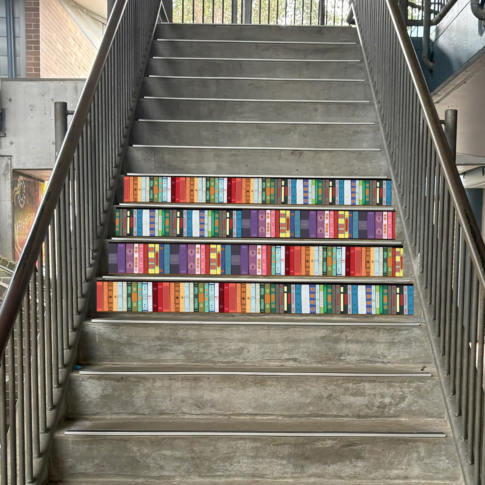 Stair Graphics (Bookcase) Set 2