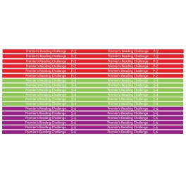 PRC Shelf Label Strips P-6 (26mm)
