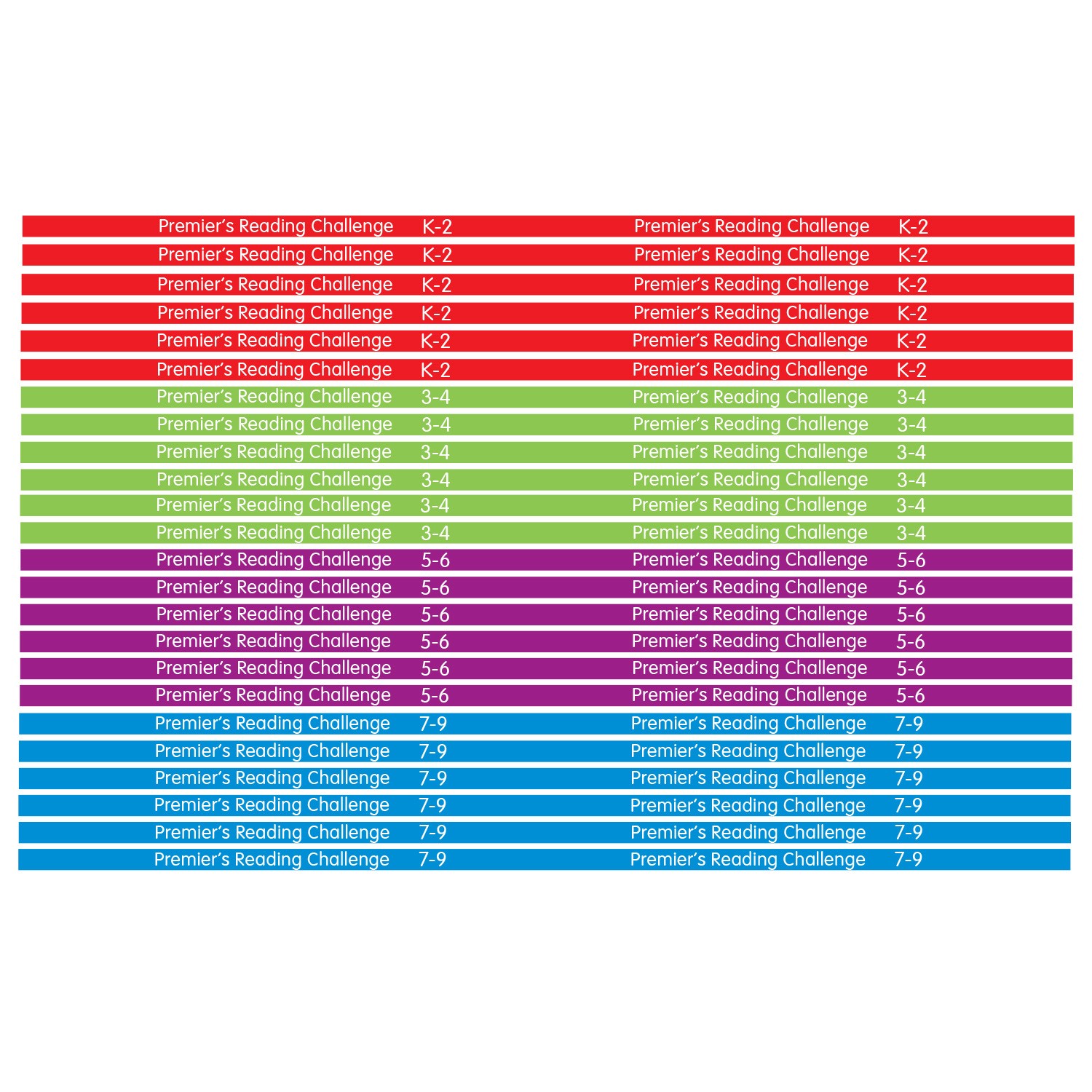 PRC Shelf Label Strips K-9 (26mm)