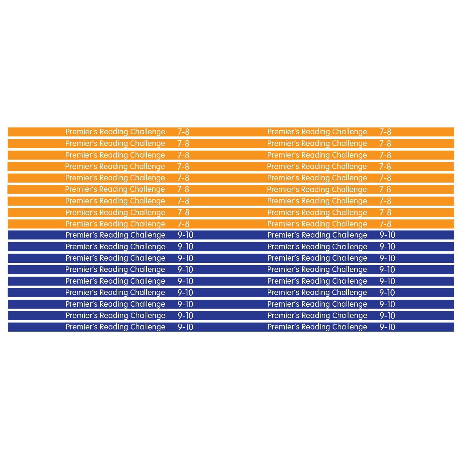 PRC Shelf Label Strips 7-10 (26mm)