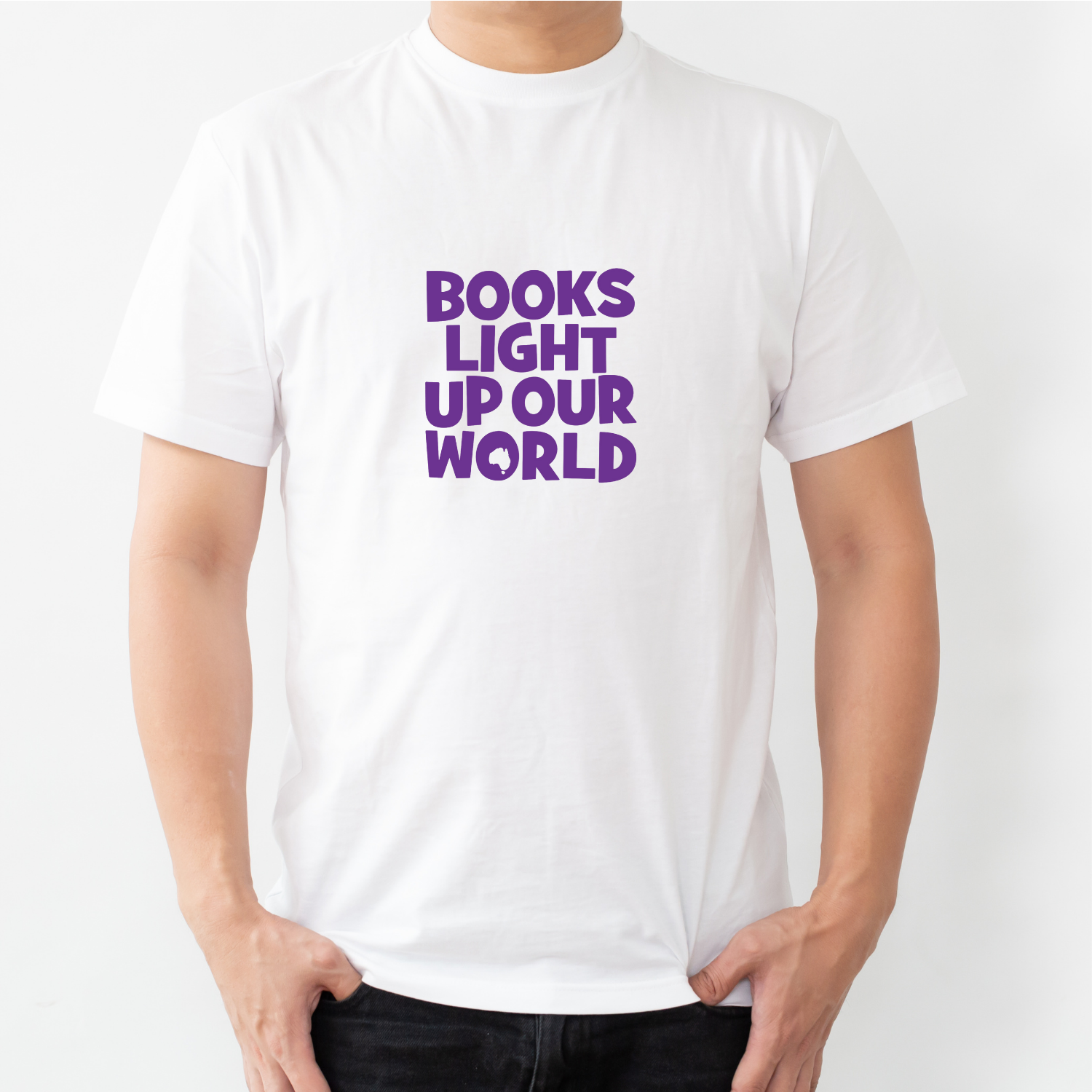 Books Light Up Our World T-Shirt