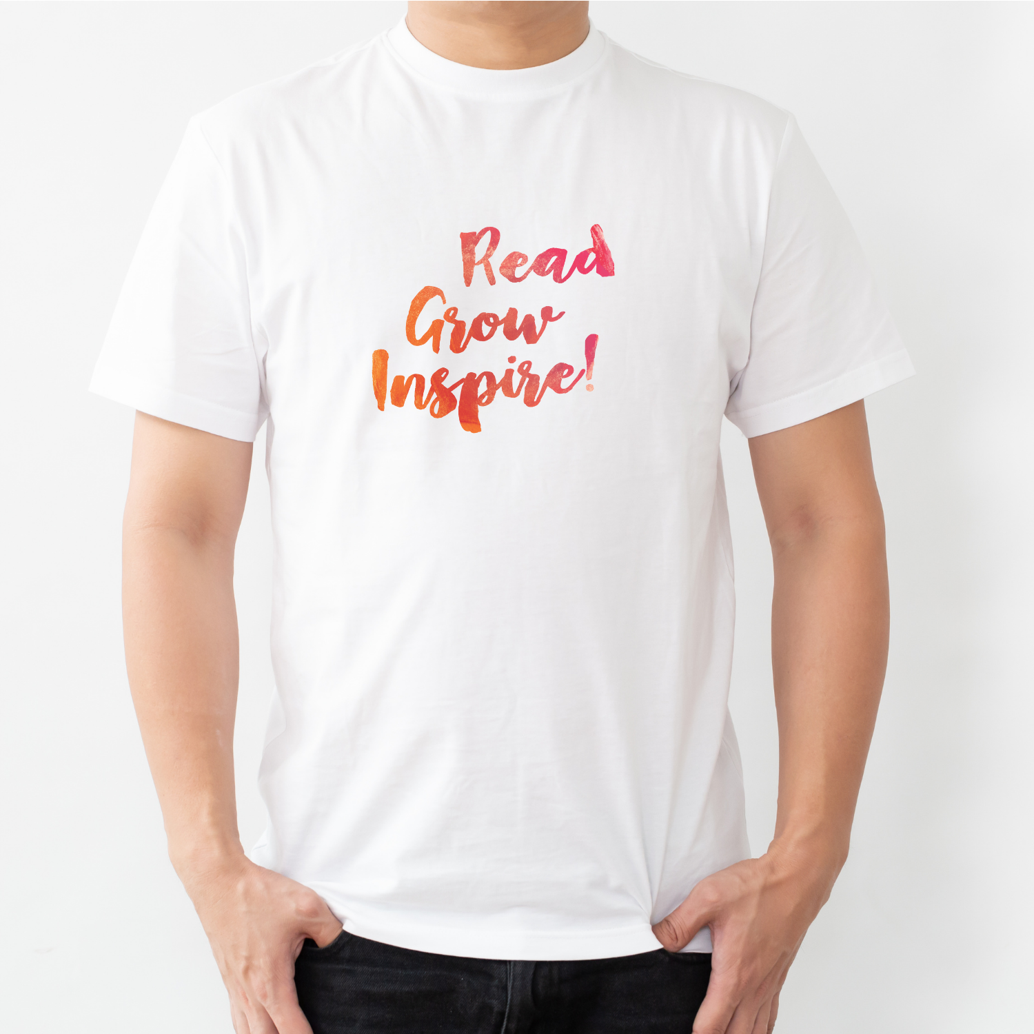 Read Grow Inspire (Text) T-Shirt