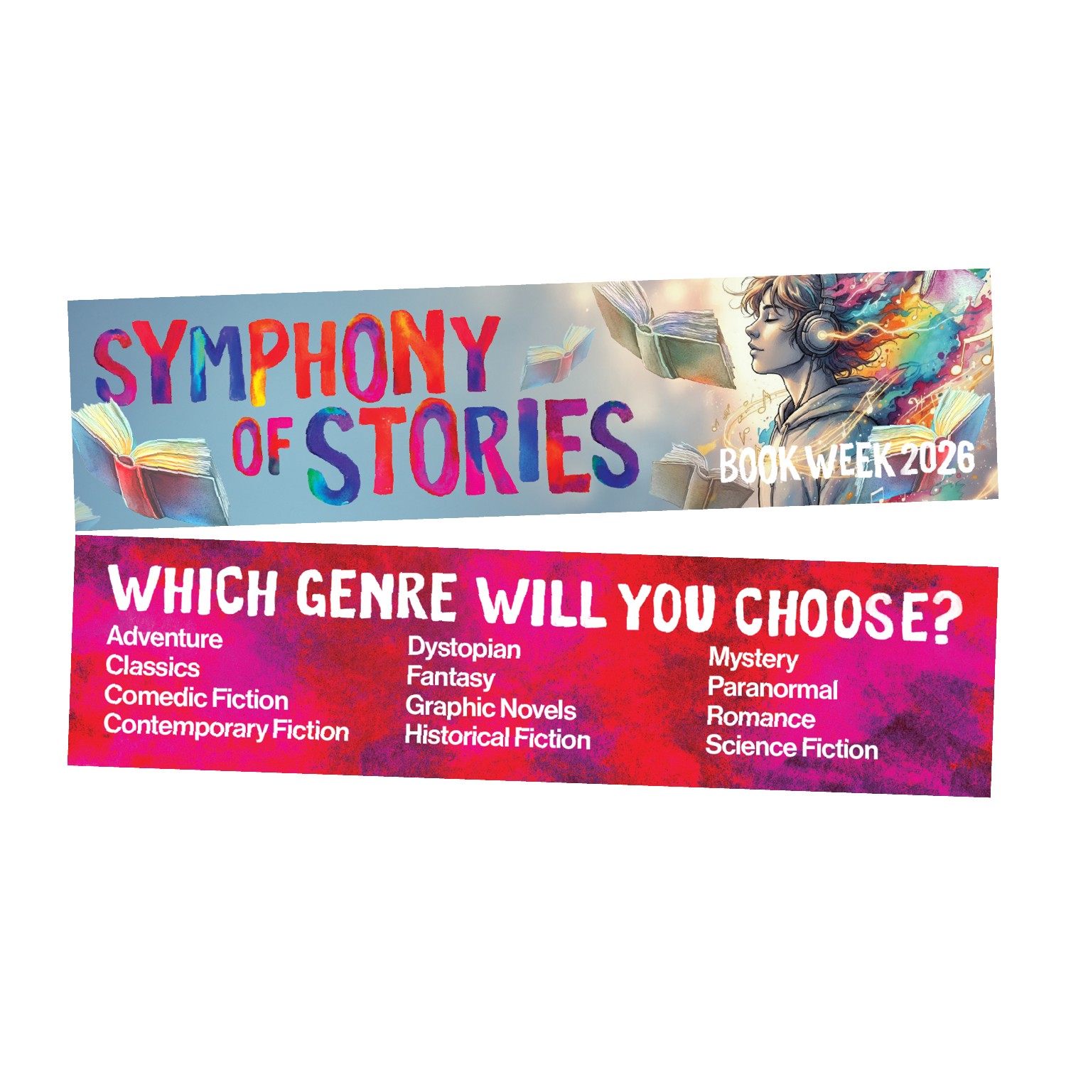 Book Week 2026 (Senior) Bookmarks