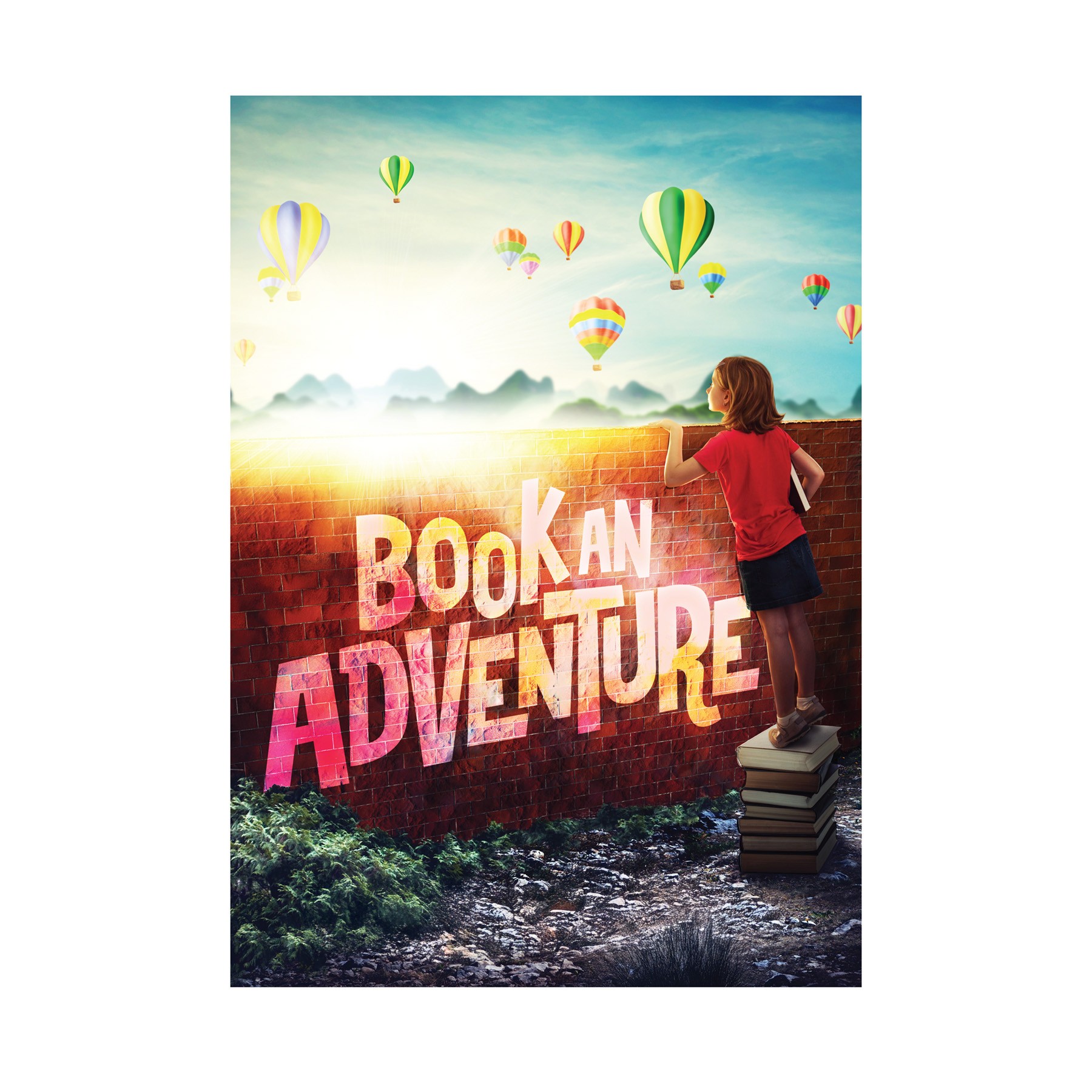 Book an Adventure Indoor Banner