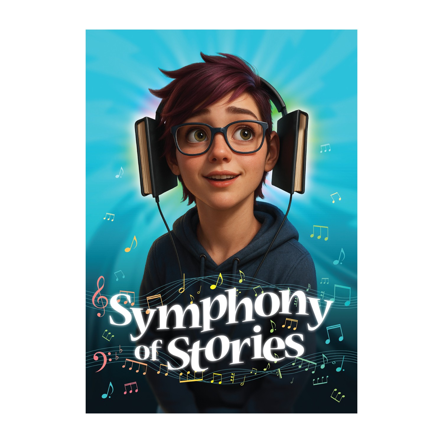 Symphony of Stories Wall Graphic Portrait (Junior)
