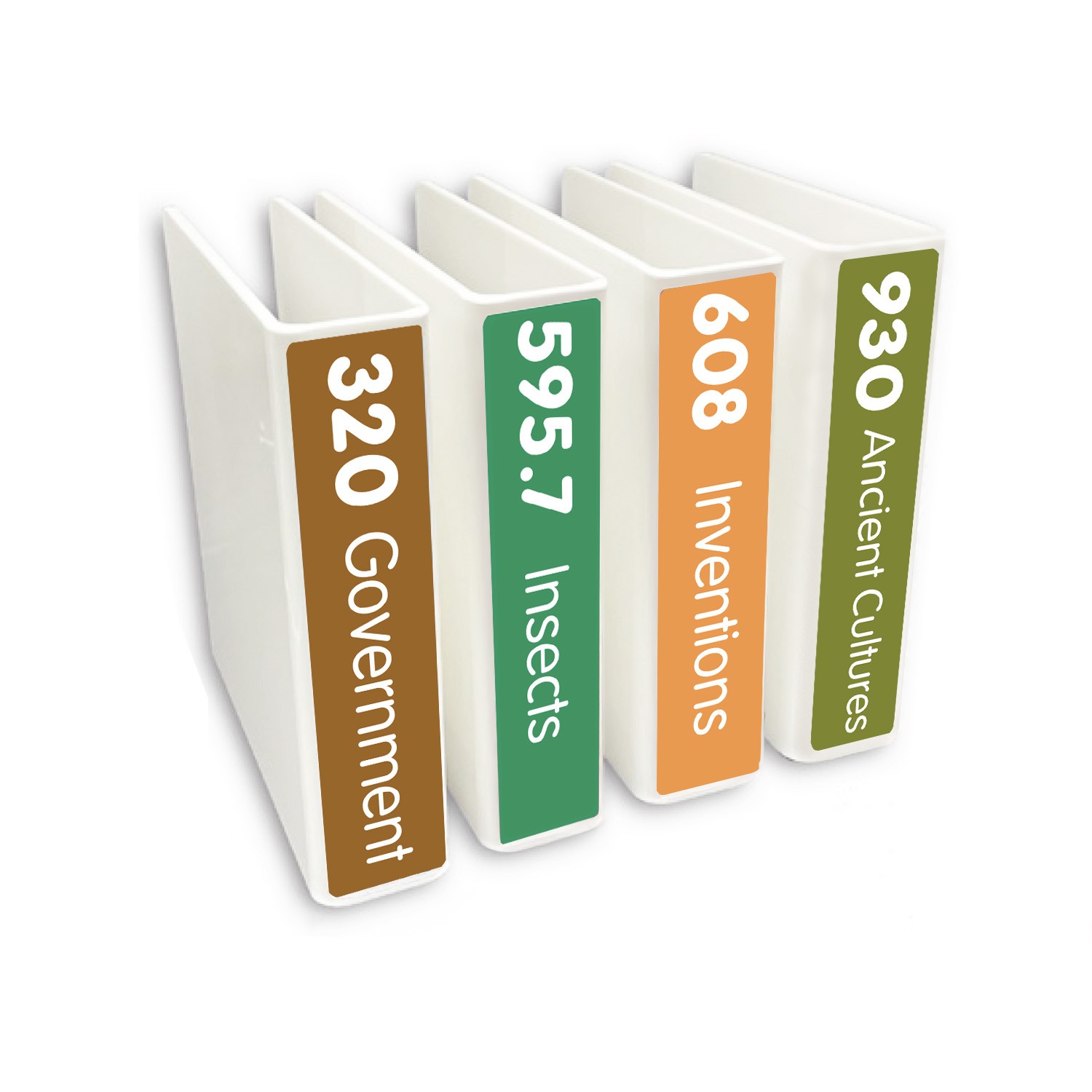 Expanded Non Fiction Slimline Divider Pack Set 2 (Text only)