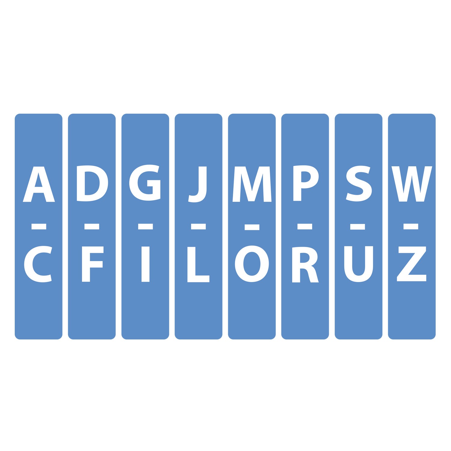 Fiction Combined Slimline Divider Pack 200mm (Black)