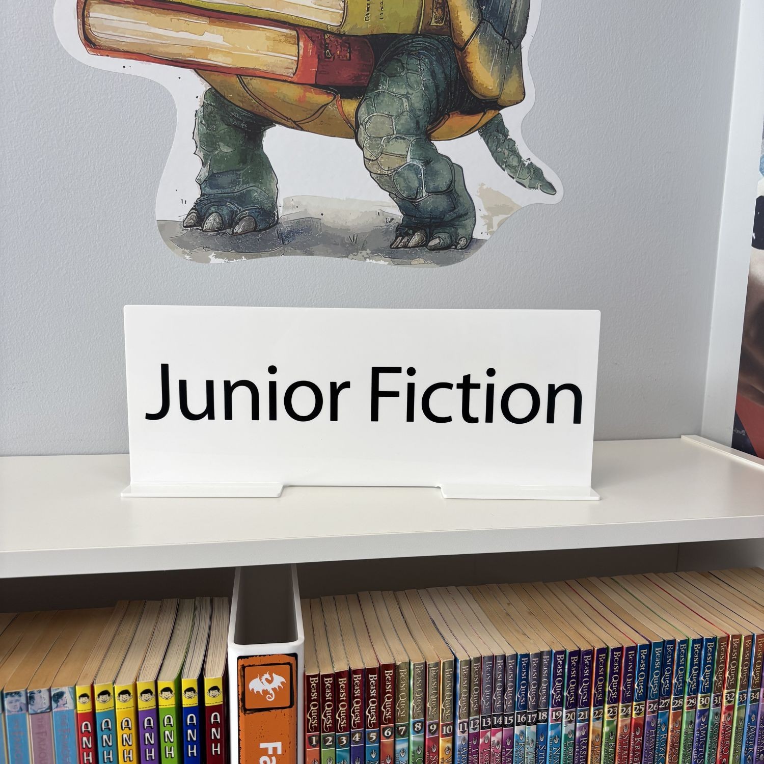 Freestanding Perspex Location Sign