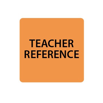 Fluoro Orange Teacher Reference Spine Labels