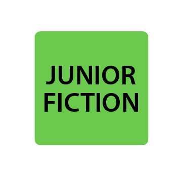 Fluoro Green Junior Fiction Spine Labels
