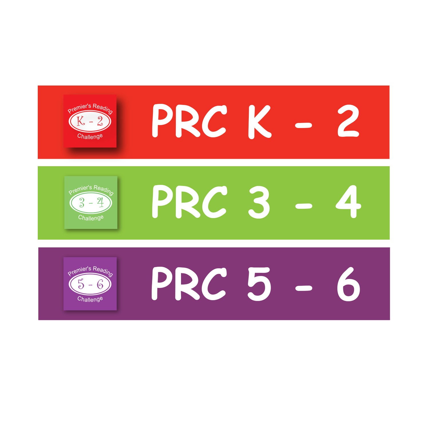 PRC K-6 Front Facing Stickers