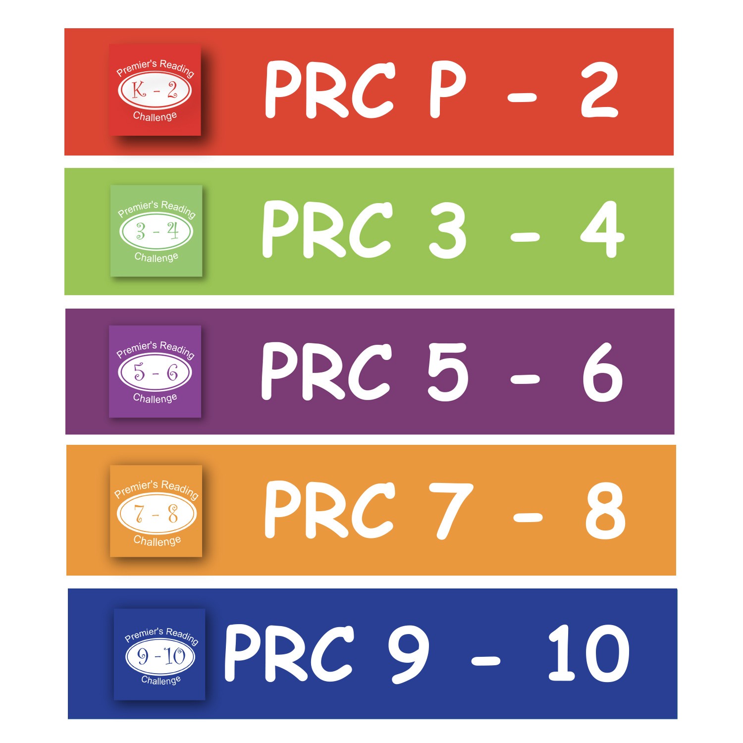 PRC P-10 Front Facing Stickers