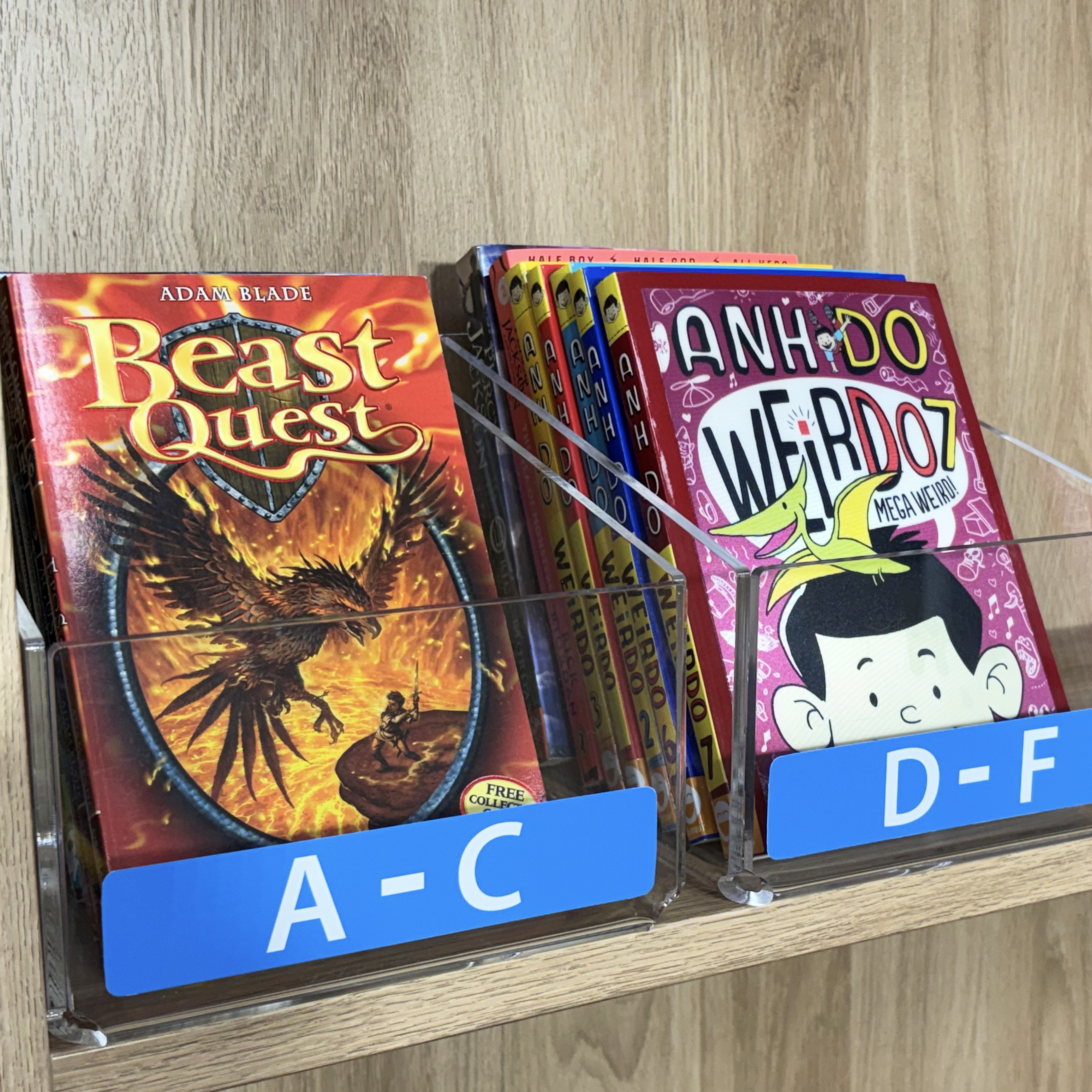 Fiction Combined Front Facing Stickers