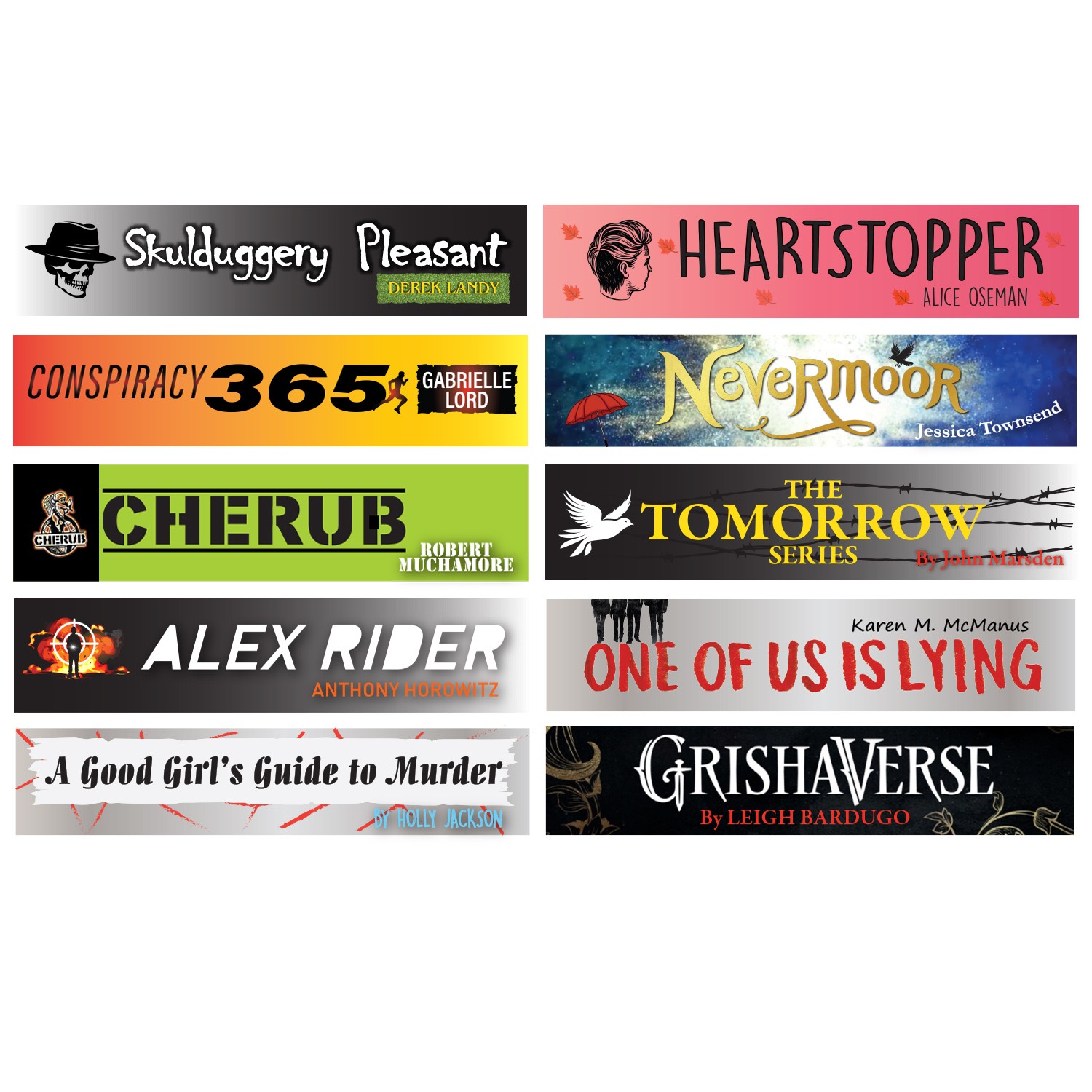 Senior Series Set 2 Front Facing Stickers