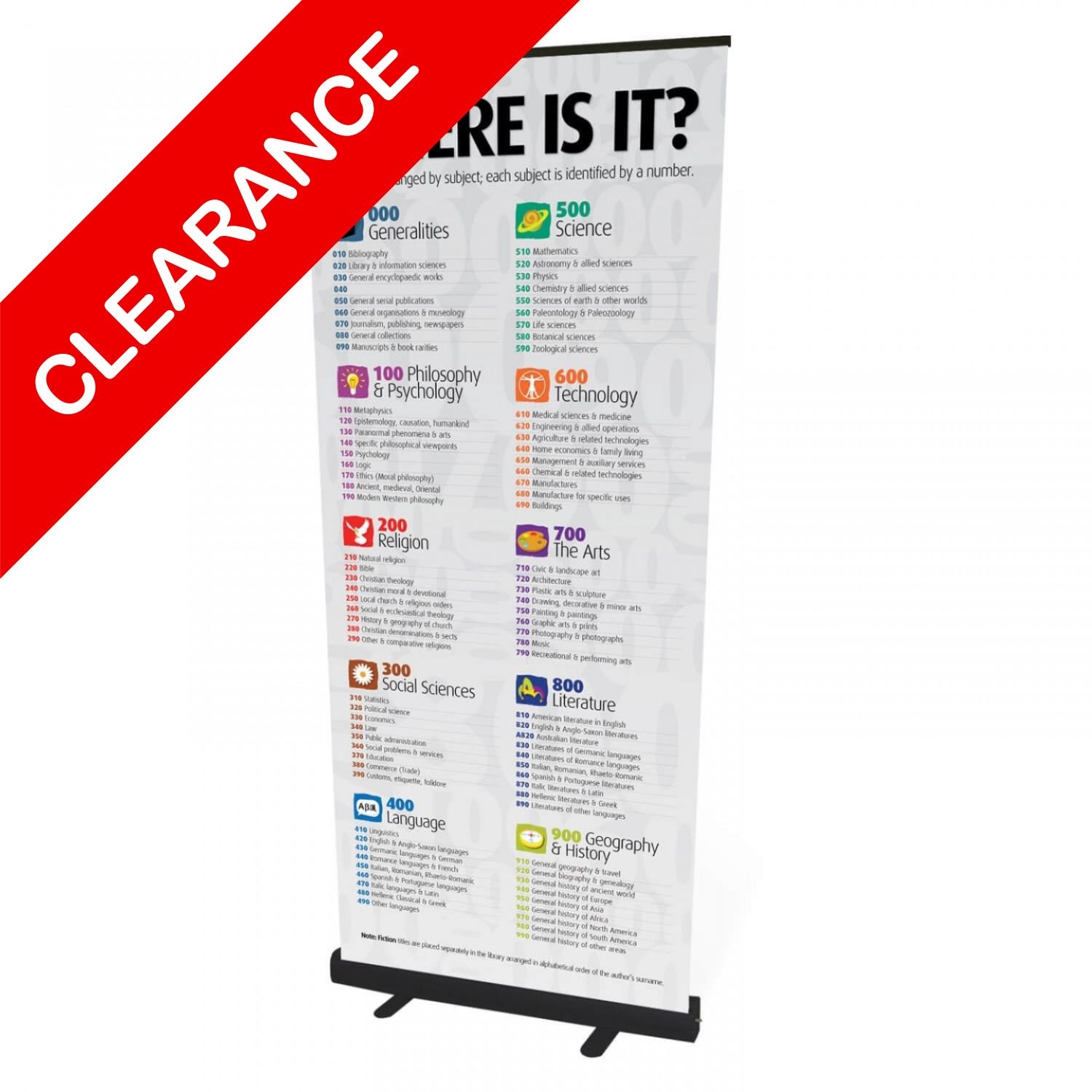 Senior Classification Roll Up Banner (CLEARANCE)