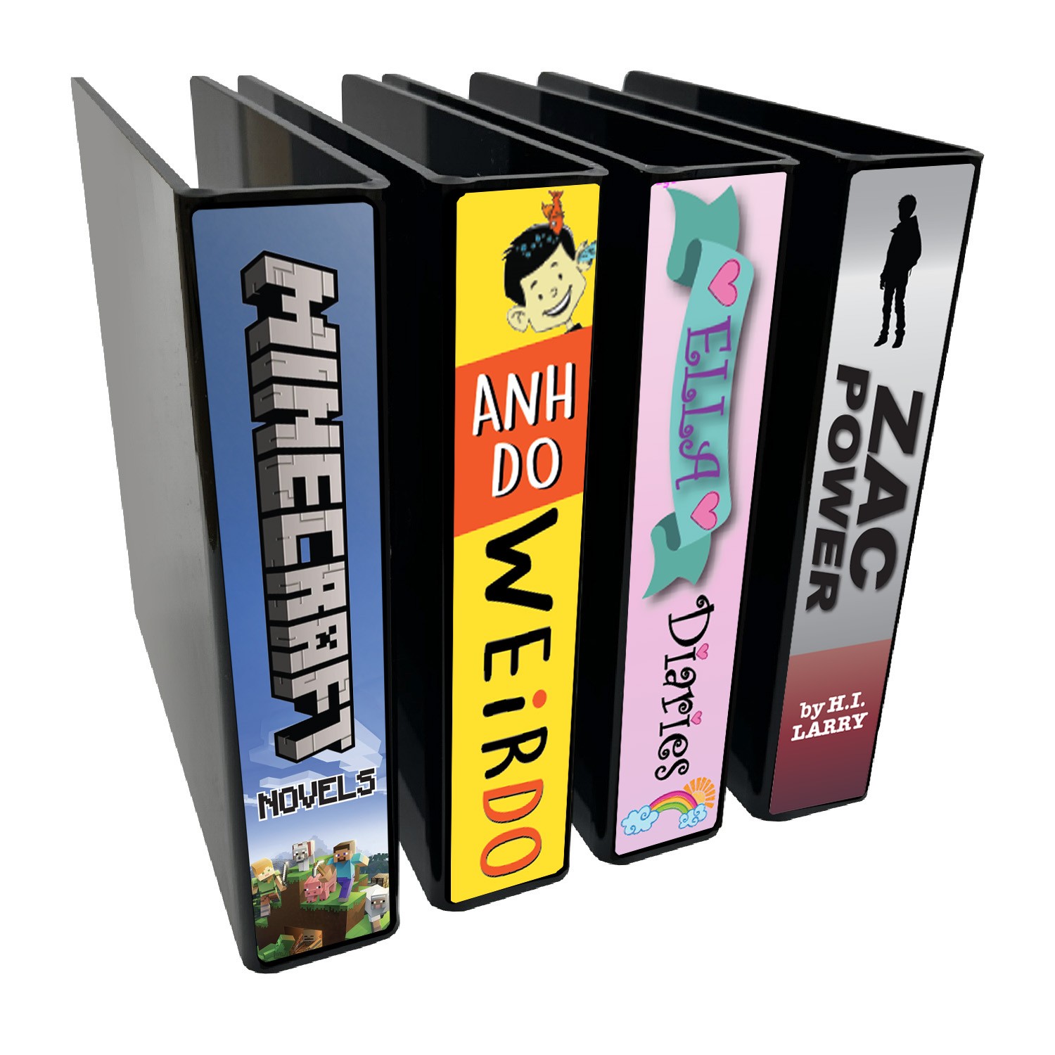 Junior Series Set 1 Slimline Divider Pack 250mm (Black)