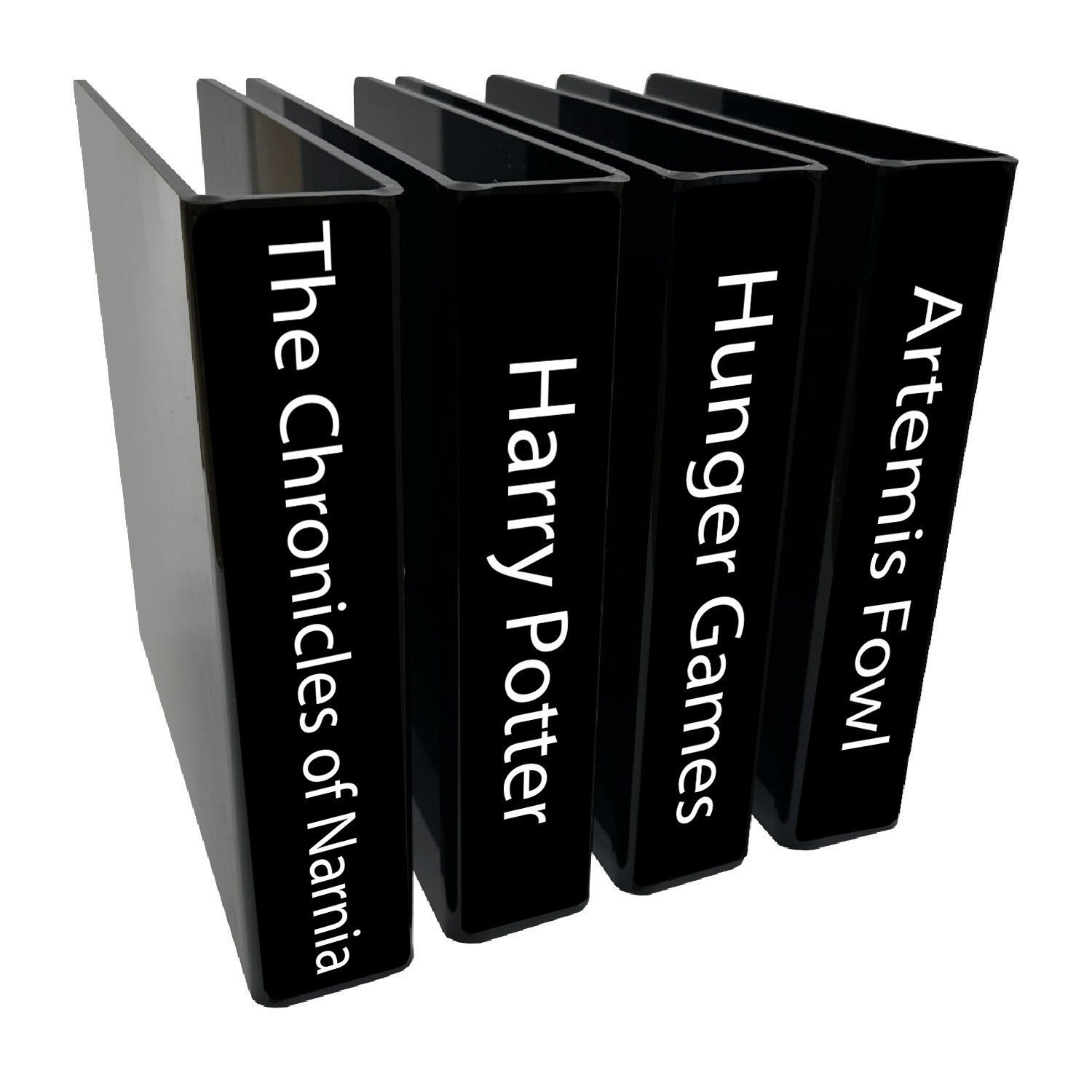 Senior Series Set 1 Text Only Slimline Divider Pack 250mm (Black)