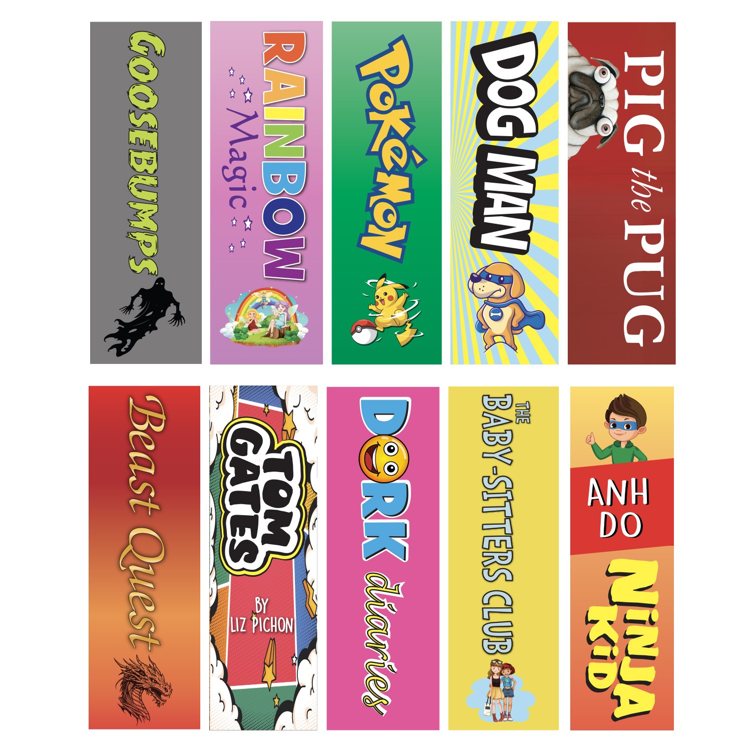 Junior Series Set 2 Acrylic Collection Divider Pack