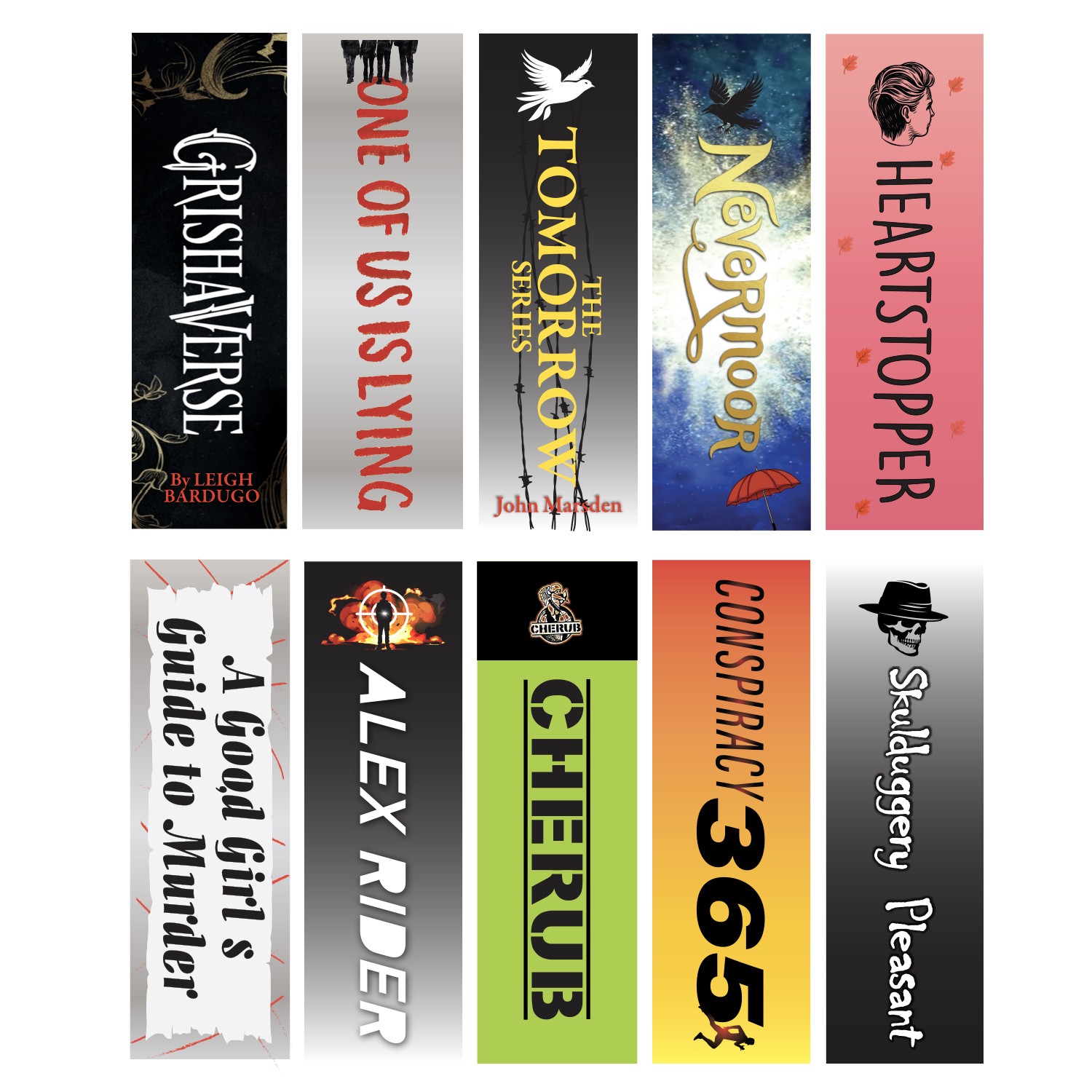 Senior Series Set 2 Acrylic Collection Divider Pack (double-sided)