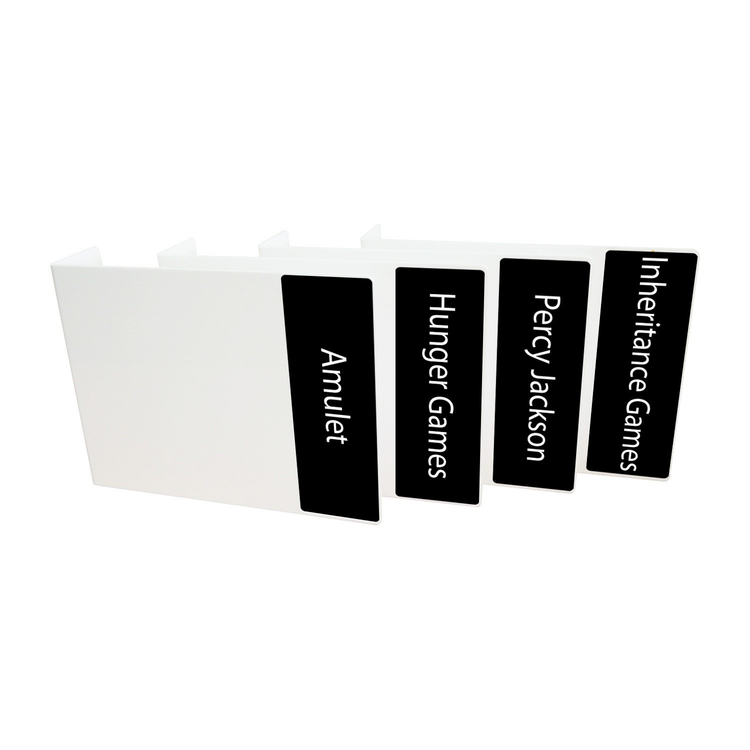 Senior Series Set 1 Text Only Acrylic Collection Divider Pack (double-sided)