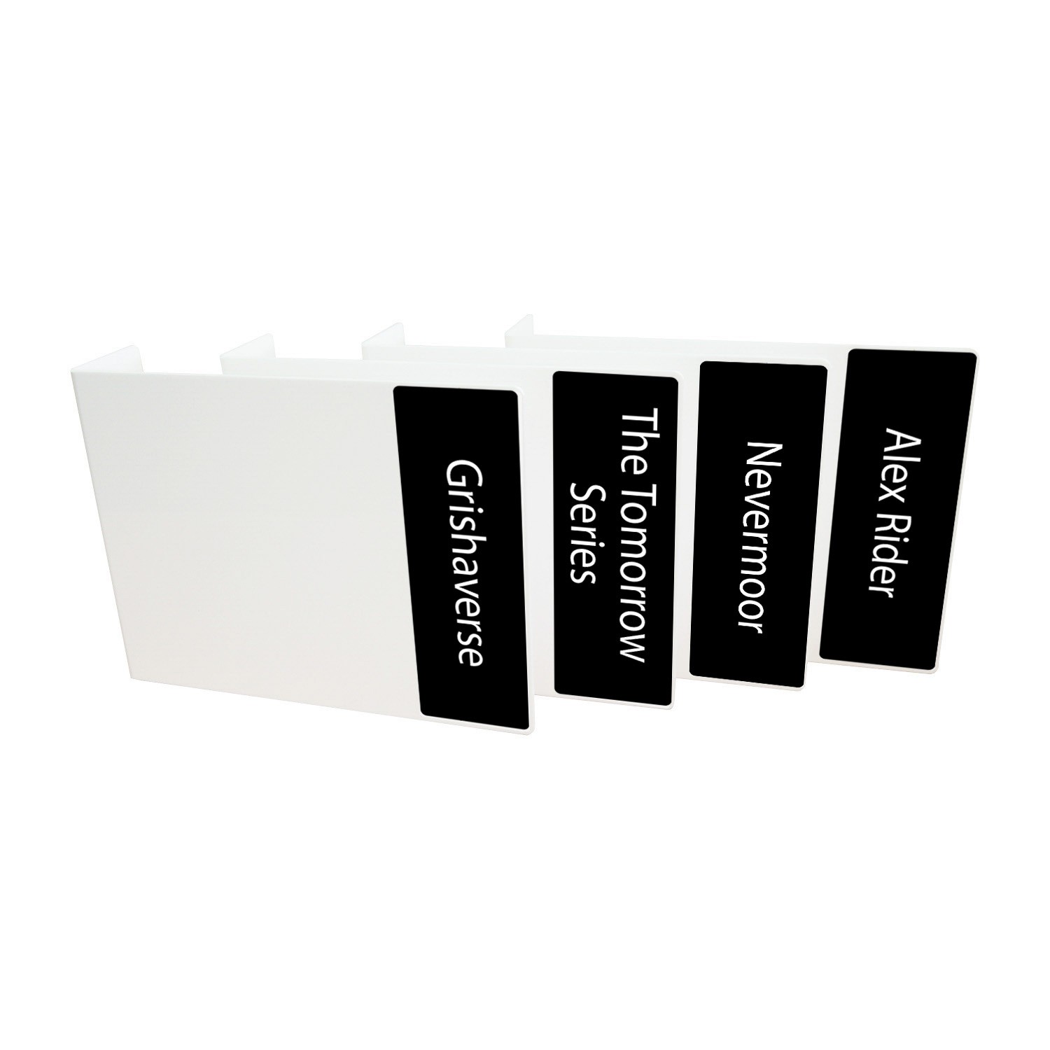 Senior Series Set 2 Text Only Acrylic Collection Divider Pack (double-sided)