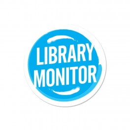Library Monitor Stickers (Senior) (25)