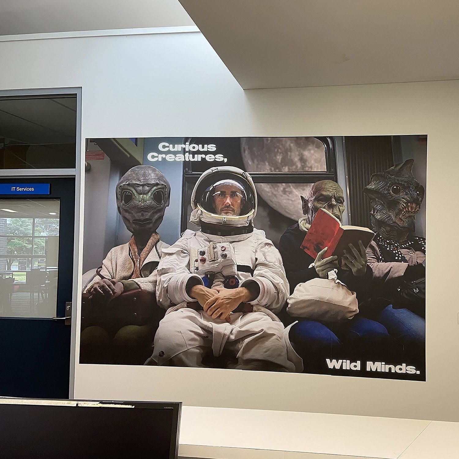 Curious Creatures Wall Graphic Mural