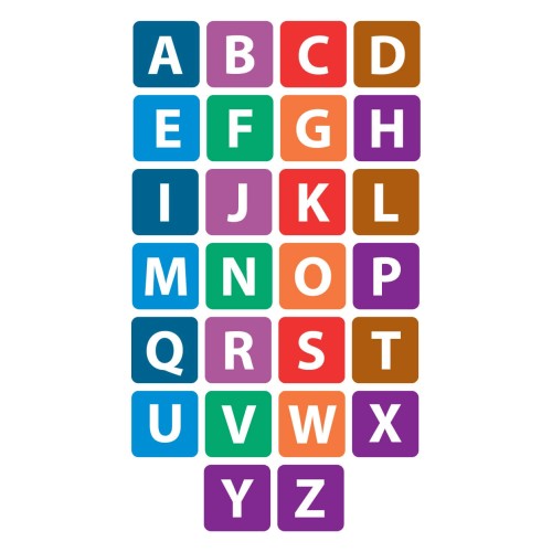 Alphabet Spine Labels (2500)