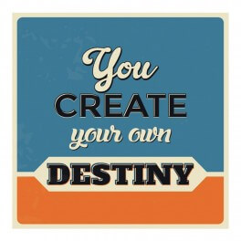 Create Your Own Destiny Wall Graphic Sticker