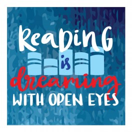Reading Is Dreaming Wall Graphic Sticker