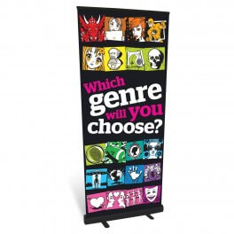 Senior Genre Roll Up Banner