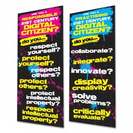 Digital Citizen Responsibility &amp; Practice Door Graphics